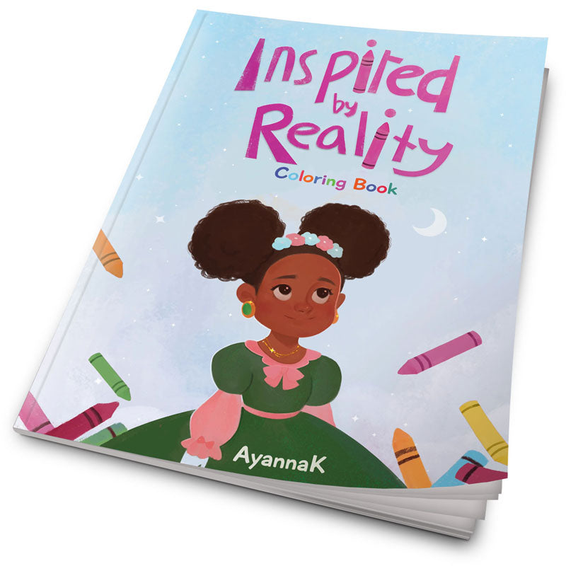 Inspired By Reality Coloring Book - Ayannak.com